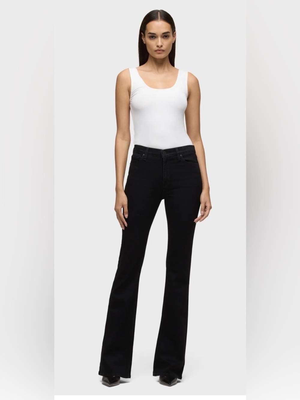 Hudson Barbara black high rise high waist bootcut jeans women’s size 29